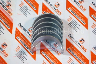 3950661 Вкладыш шатунный верхний Подшипник шатуна BEARING, CON ROD (STD) Cummins 6СТ, ISC, QSC, L, ISL, QSL Взаимозаменяемые номера: 3901460, 3901430, 6743-31-3210